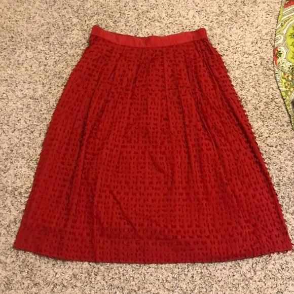 J.Crew midi skirt in clip dot - Picture 2 of 7